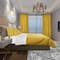 Designart 'Luxury Golden Floral Glam Duvet Cover Set